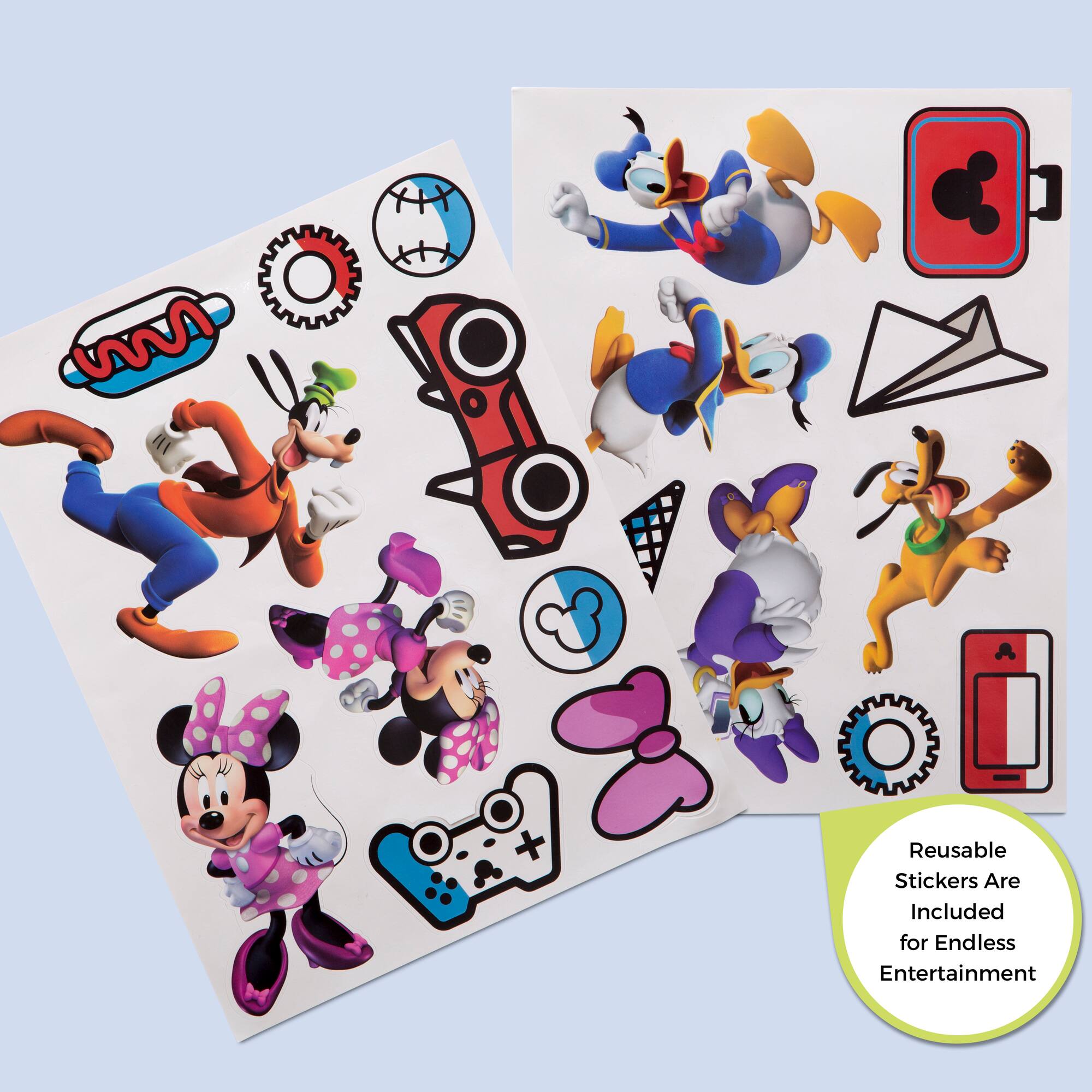 Disney® Mickey Mouse 6 Bin Design & Store Toy Organizer